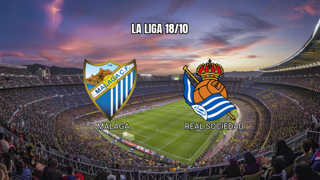 Palpite: Malaga x Real Sociedad - La Liga - 18/10/2026