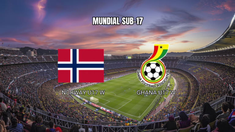 Palpite: Noruega Sub-17 x Gana Sub-17 Feminino - 18/10/2026