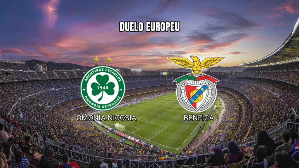 Palpite Omonia Nicosia x Benfica: Duelo pela Europa League 22/10/2026