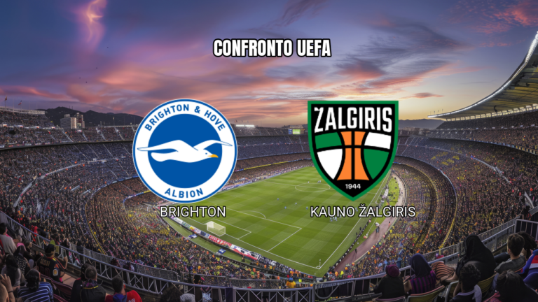 Palpite Brighton x Kauno Zalgiris: Análise UEFA 15/10/2026