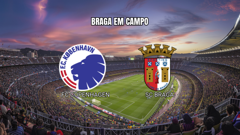 Palpite FC Copenhagen x SC Braga: Duelo pela Europa em 15/10/2026