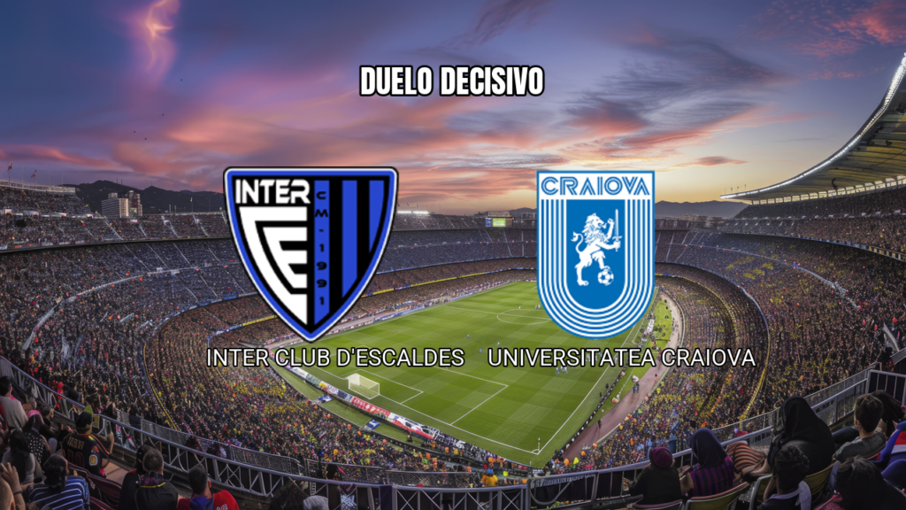 Palpite Inter Club d'Escaldes x Universitatea Craiova 22/10/2026