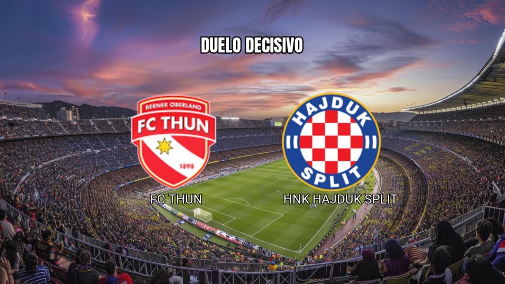 Palpite FC Thun x HNK Hajduk Split na Conference League 22/10/2026