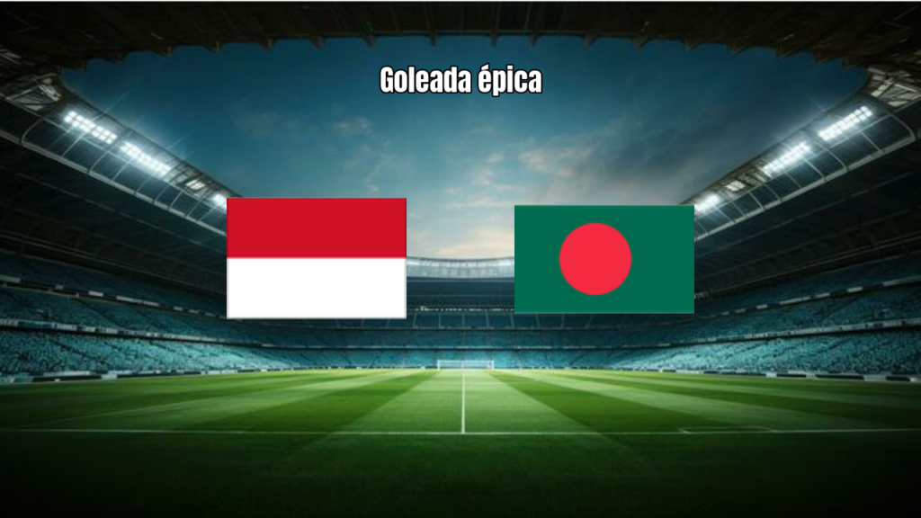 Indonésia atropela Bangladesh por 9 a 2 na Asean Cup