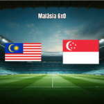 Malásia goleia Singapura por 6 a 0 na FIFA Asean Cup