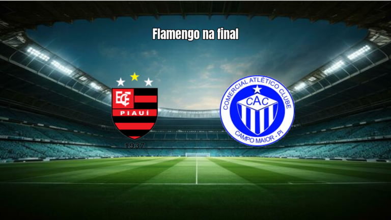 Flamengo-PI vence o Comercial e avança na Série B Piauiense