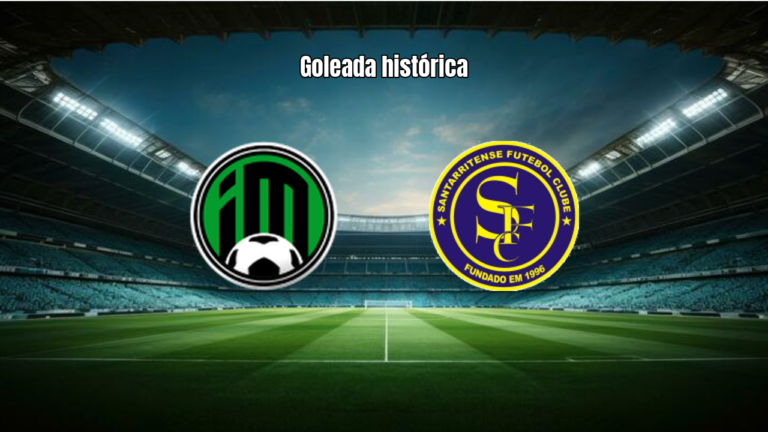 Inter de Minas goleia Santarritense por 7 a 1 no Mineiro
