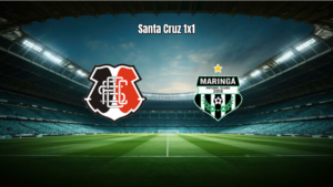 Santa Cruz 1 a 1 Maringá: Empate movimenta a Série C