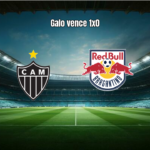 Atlético-MG vence RB Bragantino por 1 a 0 na Arena MRV