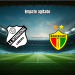 Inter de Limeira e Brusque empatam em jogaço pela Série C