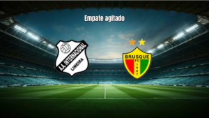Inter de Limeira e Brusque empatam em jogaço pela Série C