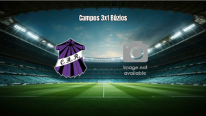 Campos AA vence Búzios por 3 a 1 no Carioca Série B2