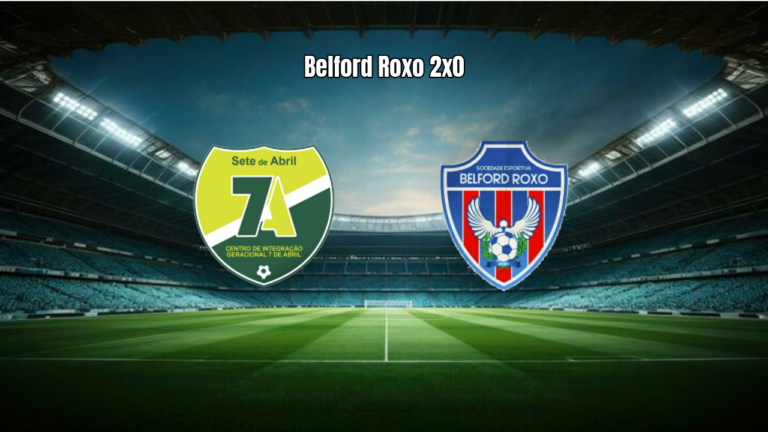 SE Belford Roxo vence 7 de Abril pelo Carioca Série B2