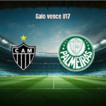 Atlético-MG domina Palmeiras e vence no Brasileiro Sub-17