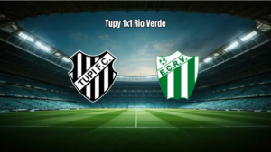 Tupy FC e Rio Verde empatam em duelo pela Série B Goiana