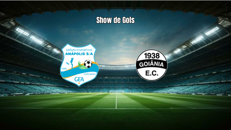 Grêmio Anápolis atropela Goiânia com goleada por 4 a 0