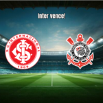 Internacional vence Corinthians por 2 a 1 no Beira-Rio