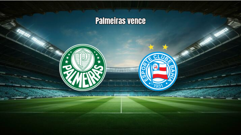 Palmeiras vence Bahia por 1 a 0 em duelo da Série A