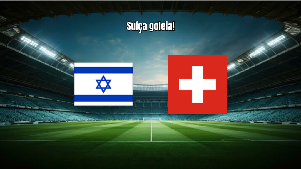 Suíça vence Israel por 7 a 3 em jogo eletrizante