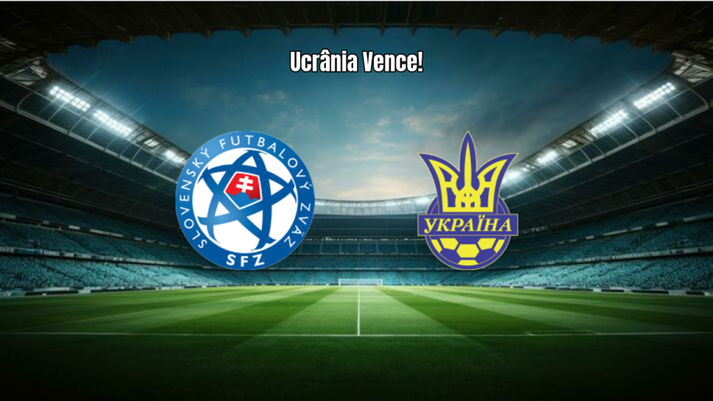 Ucrânia Vence Eslováquia e Avança na Qualificação da Copa