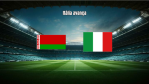 Itália vence Belarus por 2 a 0 nas Eliminatórias da Copa