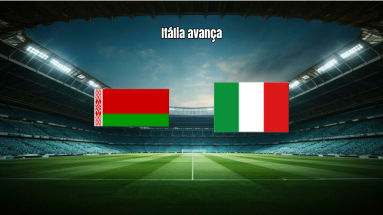 Itália vence Belarus por 2 a 0 nas Eliminatórias da Copa