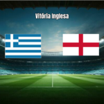 Inglaterra vence Grécia e avança na Qualificação da Copa