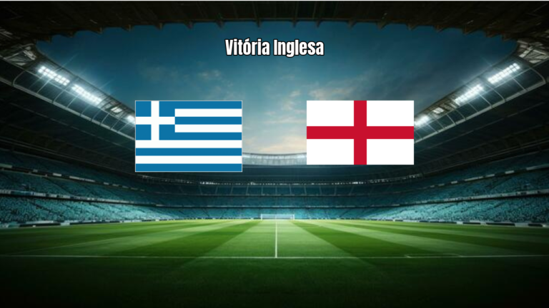 Inglaterra vence Grécia e avança na Qualificação da Copa