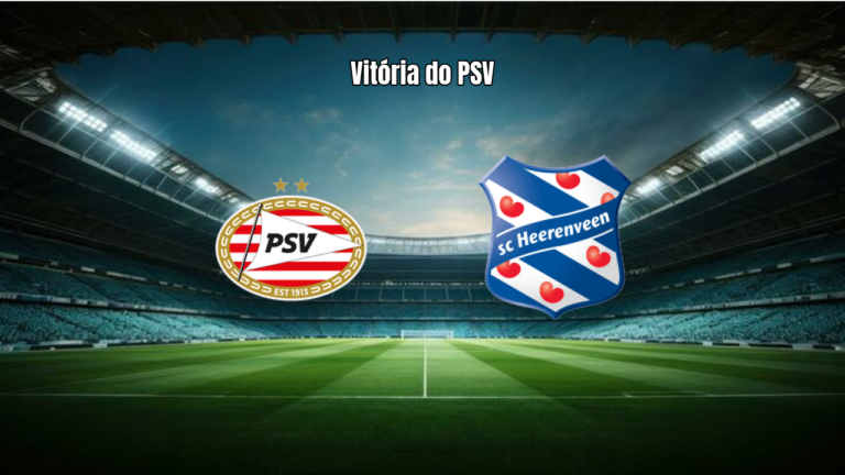 PSV Eindhoven vence Heerenveen por 2 a 0 na Eredivisie