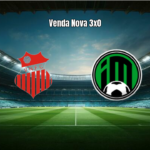 Venda Nova domina e vence Inter de Minas por 3 a 0