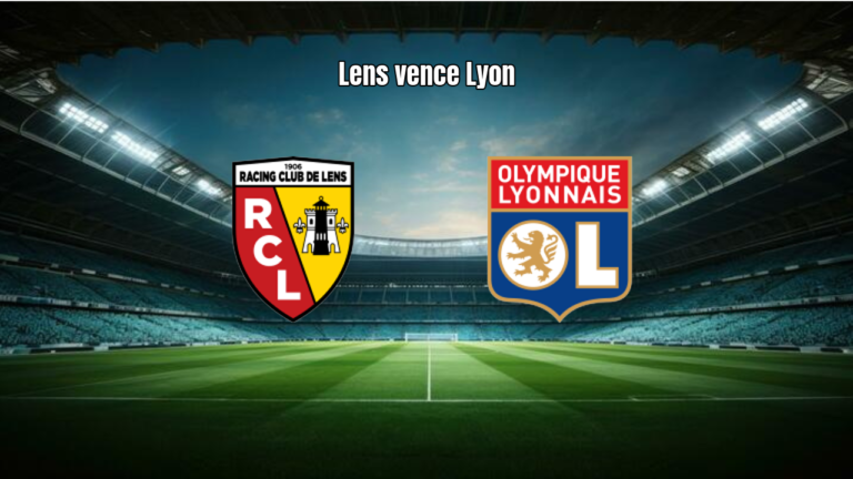 Lens vence Lyon por 2 a 1 em duelo eletrizante na Ligue 1