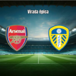 Arsenal vence o Leeds por 2 a 1 pela Premier League