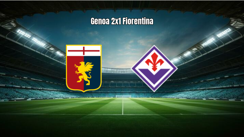 Genoa vence Fiorentina por 2 a 1 pela 6ª rodada da Serie A