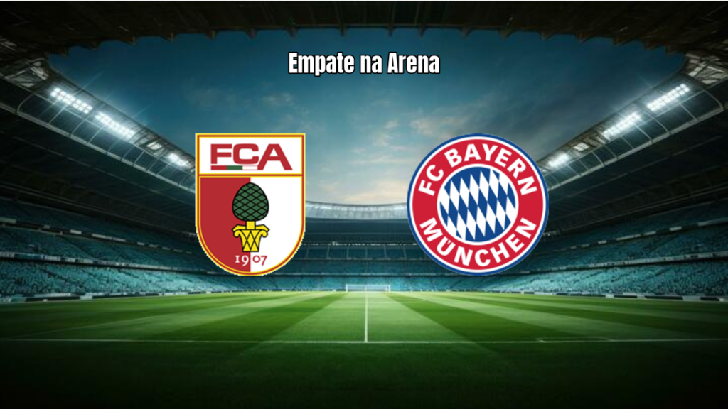 Empate eletrizante: Augsburg e Bayern ficam no 2 a 2