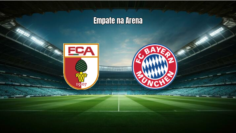 Empate eletrizante: Augsburg e Bayern ficam no 2 a 2