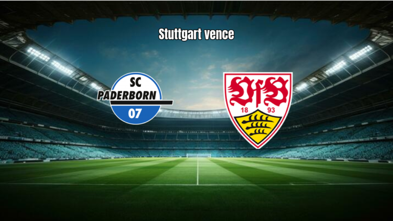 VfB Stuttgart vence SC Paderborn 07 fora de casa por 2 a 0