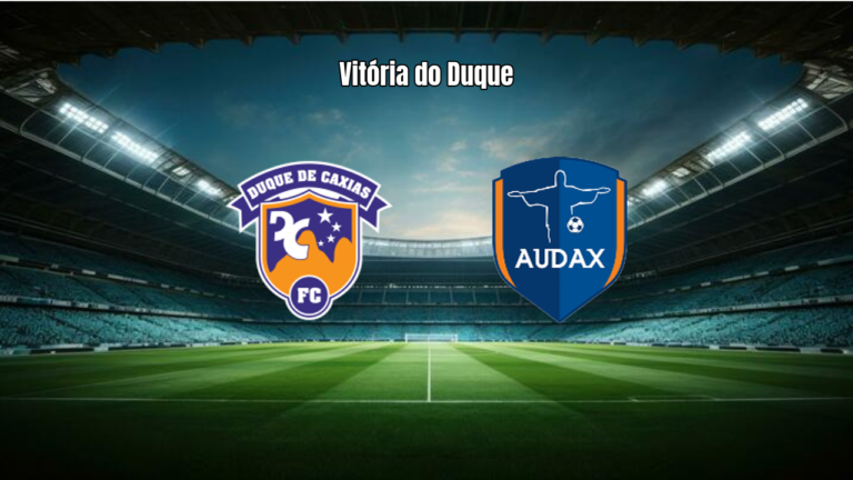 Duque de Caxias vence Audax Rio pela Série B1 do Carioca