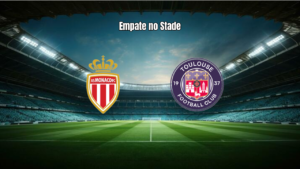 Monaco e Toulouse empatam em duelo eletrizante na Ligue 1