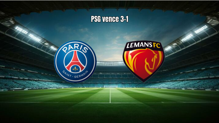 PSG domina Le Mans em vitória convincente na Ligue 1