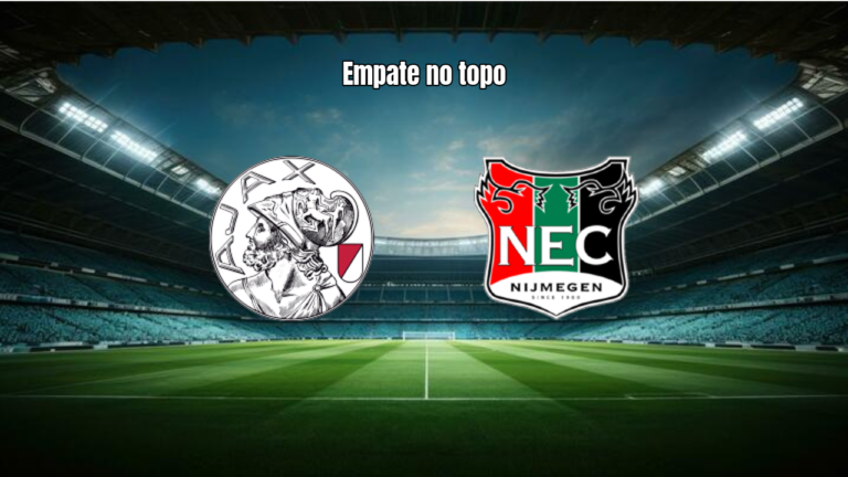 Ajax e NEC Nijmegen empatam em duelo na Johan Cruijff Arena