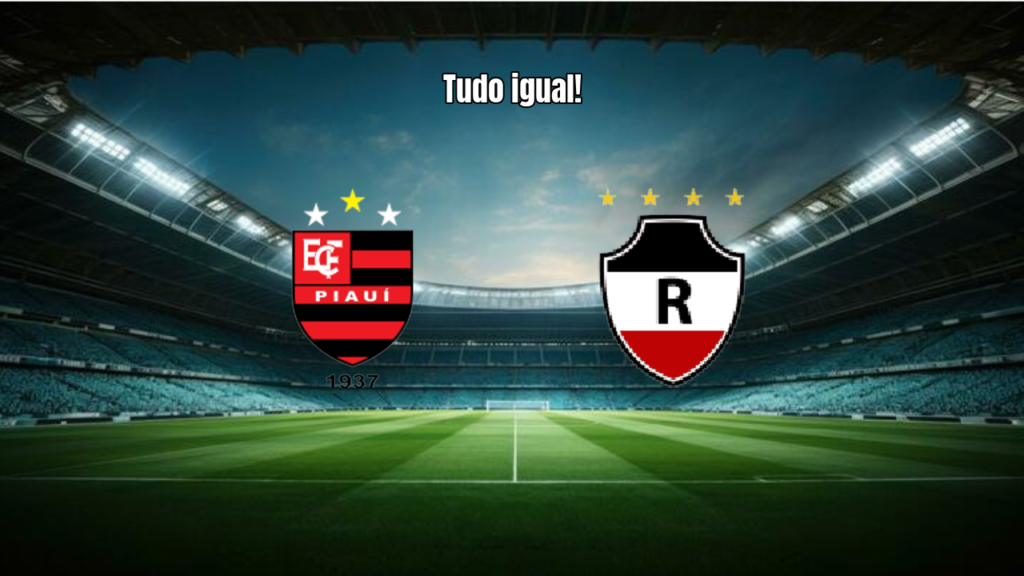 Empate tenso entre Flamengo-PI e River-AC na final do Piauiense