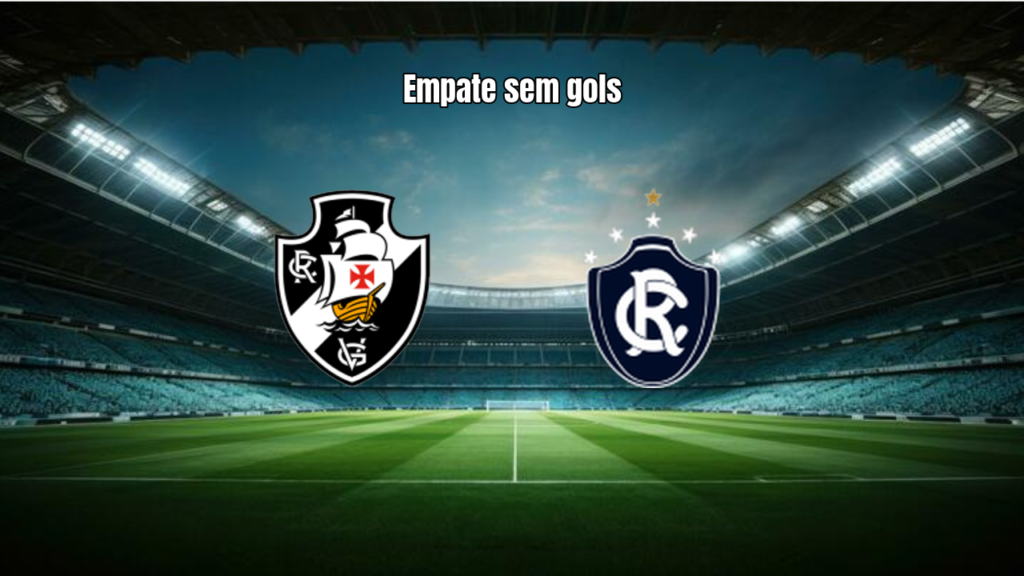 Vasco e Remo empatam em São Januário pelo Brasileirão
