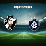 Vasco e Remo empatam em São Januário pelo Brasileirão