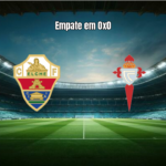Elche e Celta Vigo empatam sem gols pelo Campeonato Espanhol