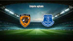 Hull City e Everton empatam em duelo eletrizante pela PL