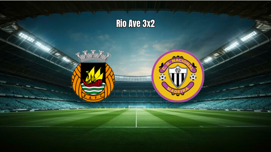Rio Ave vence Nacional em jogaço emocionante no Estádio