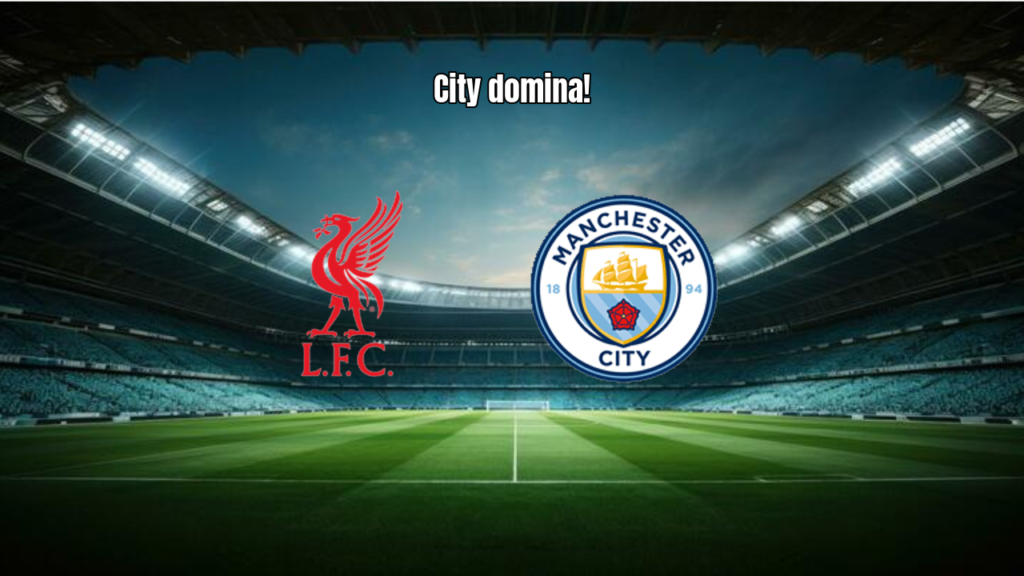 Manchester City domina o Liverpool por 3 a 0 em Anfield