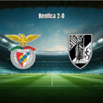 Benfica vence Vitória SC por 2 a 0 na Primeira Liga