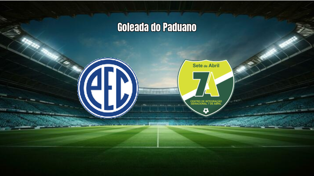 Paduano goleia 7 de Abril por 5 a 0 no Carioca B2