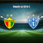Brusque e Paysandu empatam em duelo pela Série C brasileira